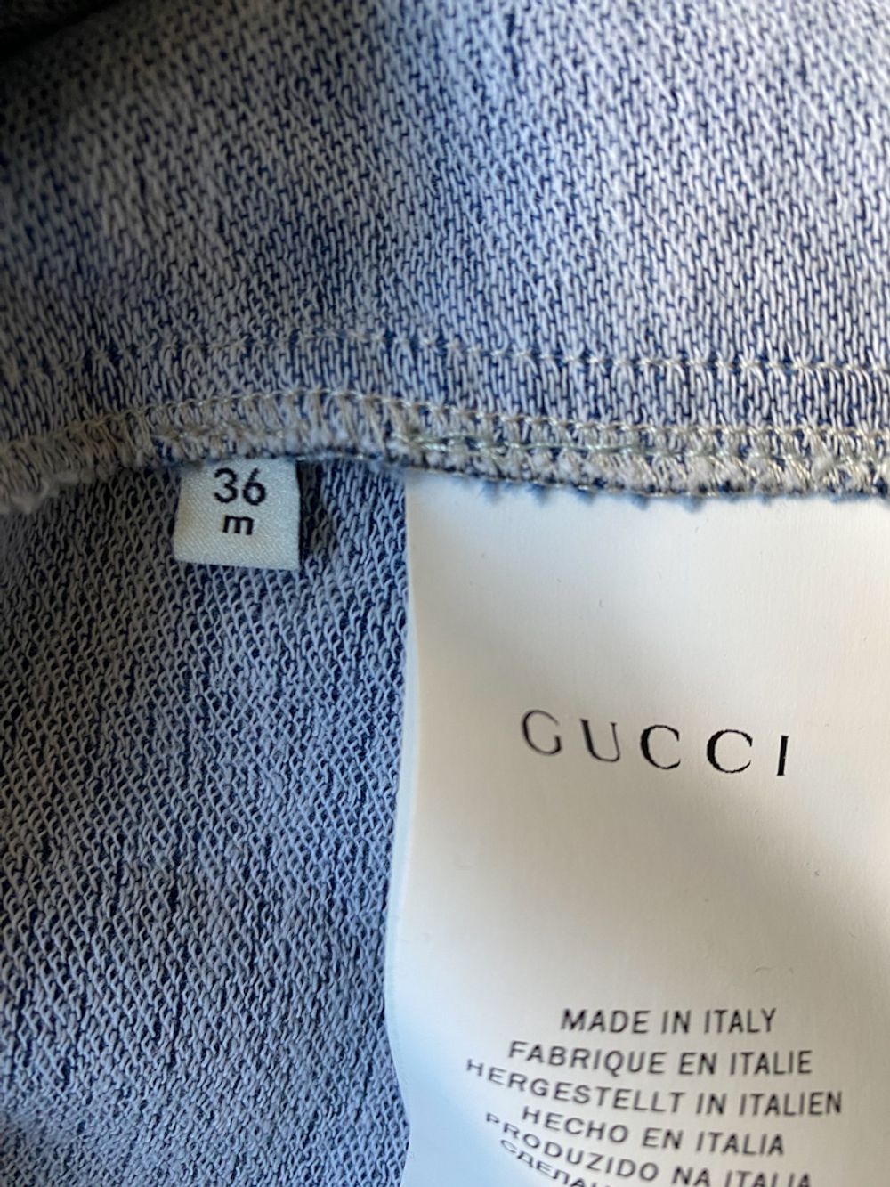 Джинсовое платье Gucci, 98