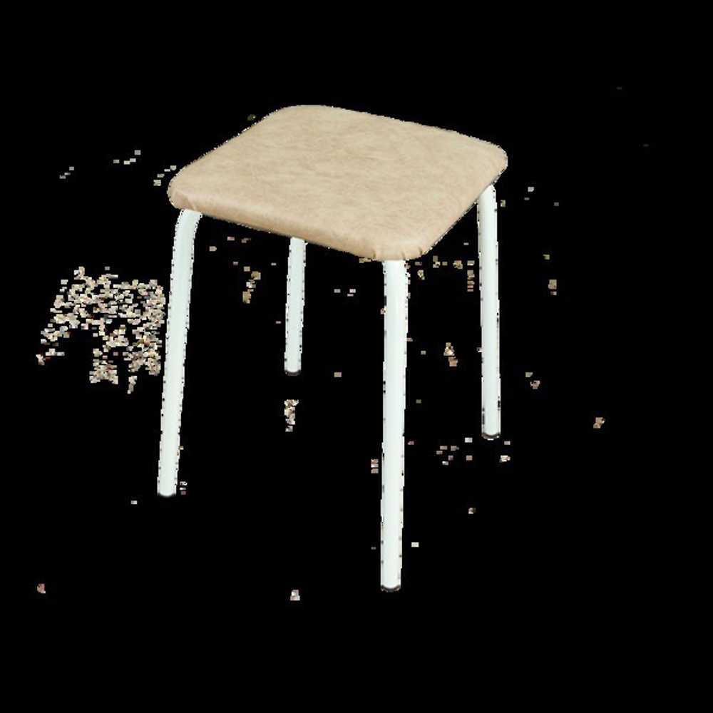 Табурет квадратный «Пенёк легкий» (Коричневый)