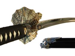 Art Gladius Катана "Дракон пожирающий змею" самурайский меч