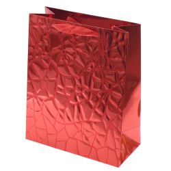 GAEM Пакет подарочный M (бумага 230г/м2, блок микс 12шт), L26 W12 H32 см, 4в.