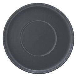 Набор из двух чайных пар темно-серого цвета из коллекции Essential, 250 мл