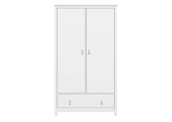 Шкаф Wood 2-х створчатый (белый)