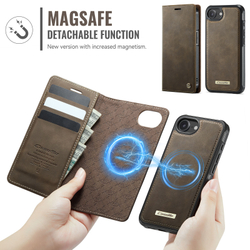 Чехол-кошелек CaseMe 2 in 1 MagSafe iPhone 16E