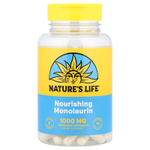 Nature's Life, питательный монолаурин, 90 капсул (500 мг в 1 капсуле)