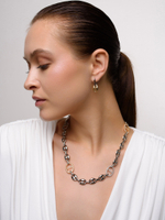 Серьги "Gess Mini" Bicolor