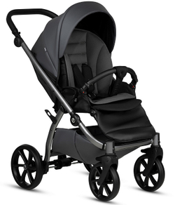 Детская коляска Tutis Uno 5 Plus Leather collection 3 в 1 1402166 Licorice
