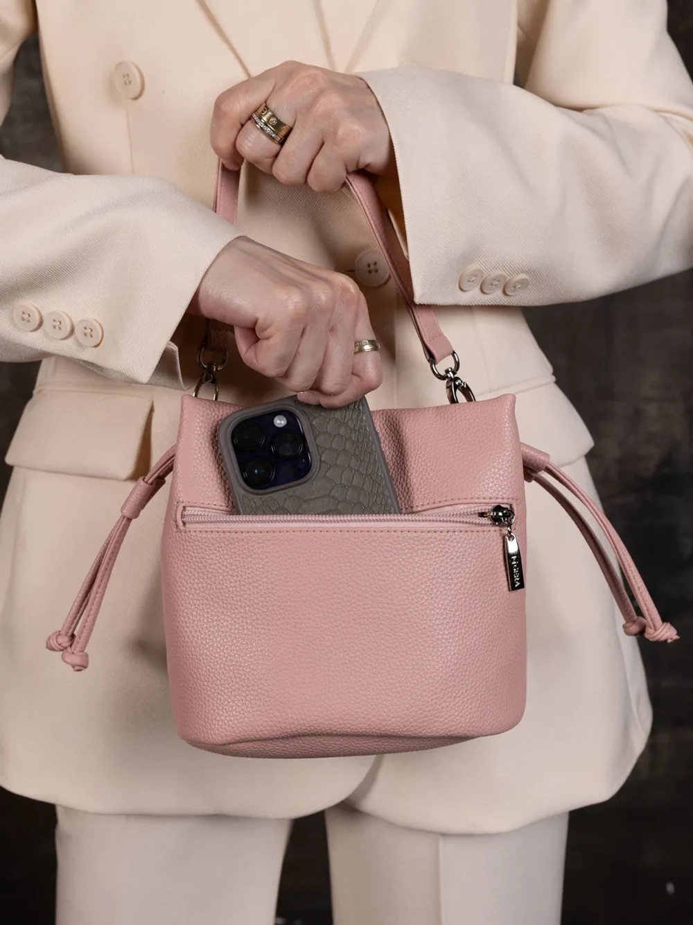 Сумка через плечо маленькая кисет