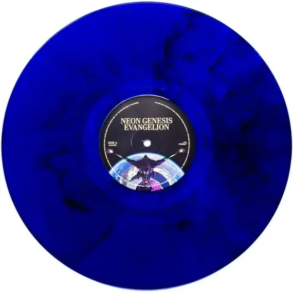 Shiro Sagisu – Neon Genesis Evangelion - Coloured Blue LP