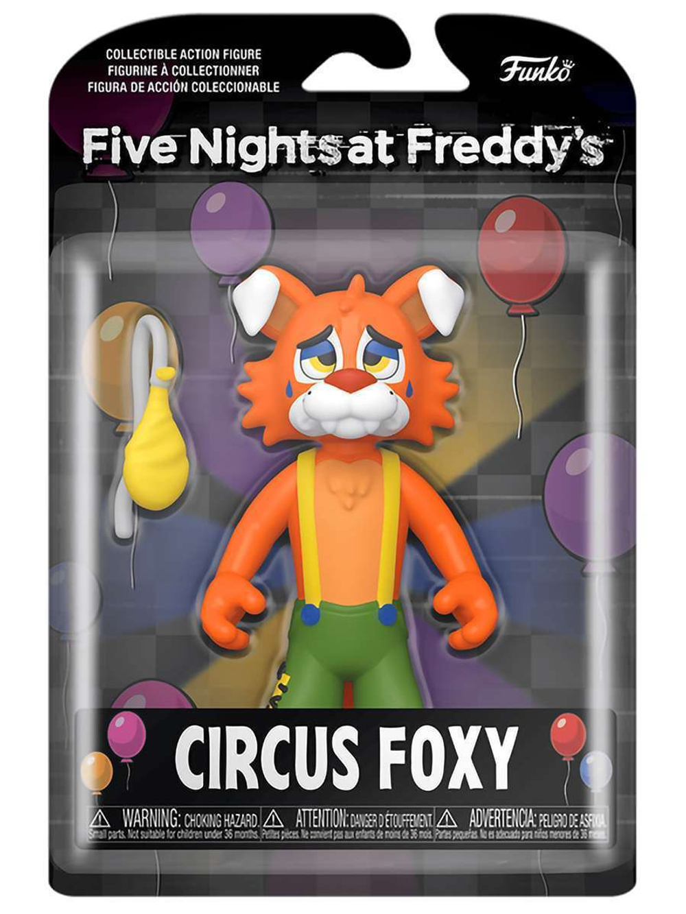 Фигурка Funko Action Figure FNAF Balloon Circus Circus Foxy 67623