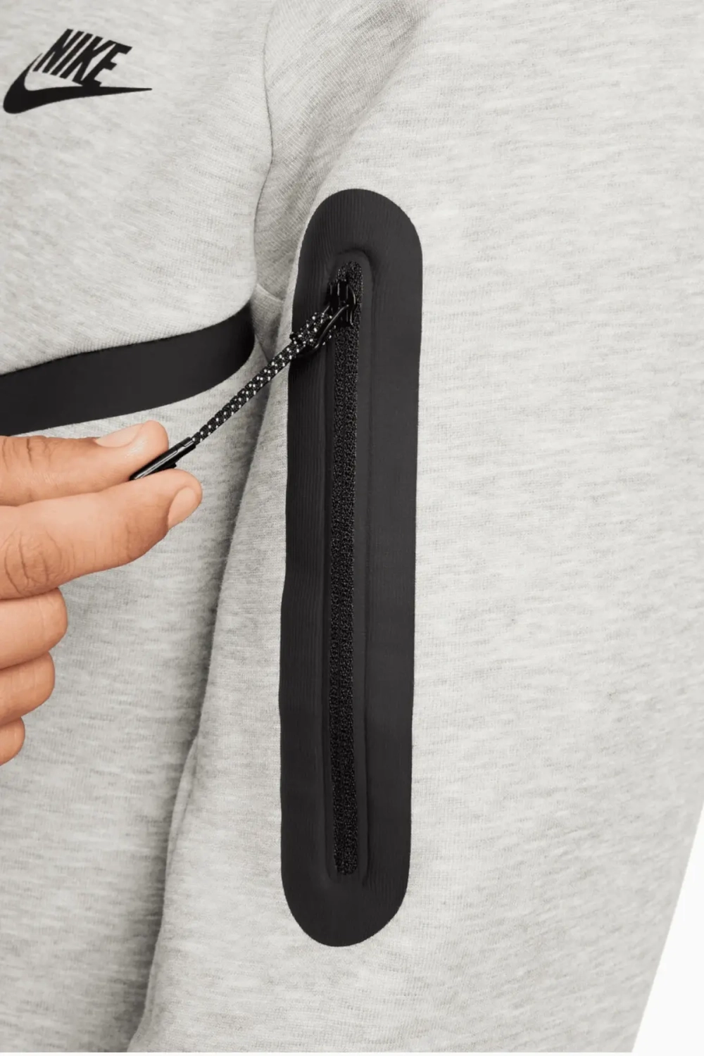 Кофта Nike Sportswear Tech Fleece Windrunner - серый