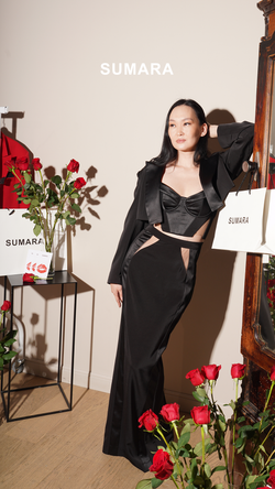 Корсет со вставками из сетки