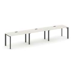 Style Project Рабочая станция односторонняя SN-59P.ORS-041 Дуб Наварра/Металл Антрацит/Черный Заглуш