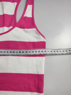 Майка Concept Club в розово-белую полоску 48 размер