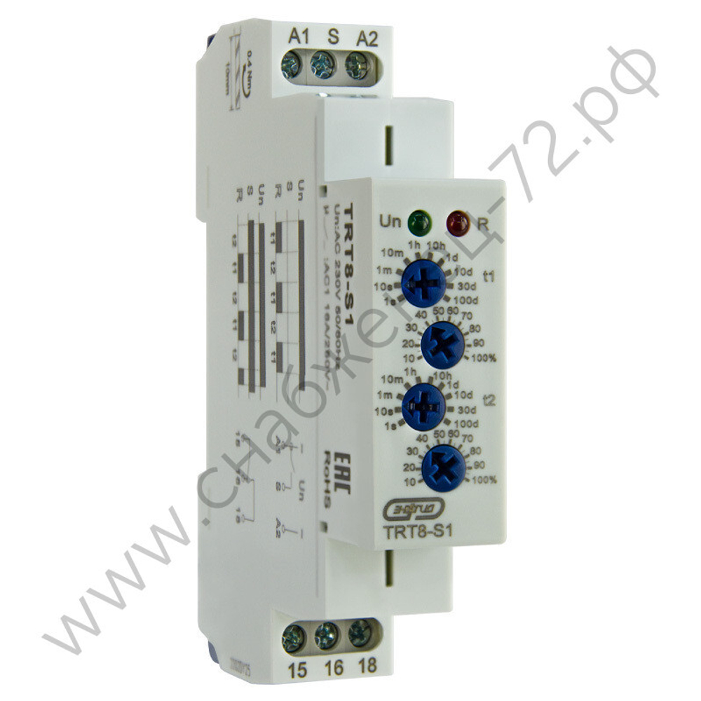 Реле времени циклические TRT8-S