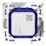 Розетка телевизионная встраиваемая VOLTUM S70 оконечная TV+SAT, (шелк)