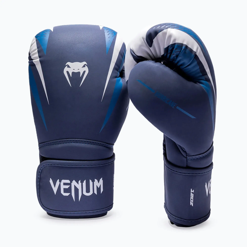 Боксёрские перчатки Venum Hurricane Boxing midnight blue/white