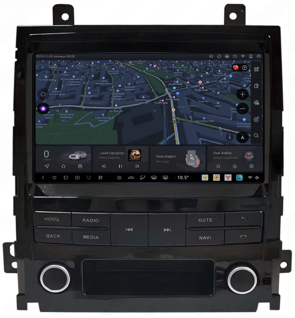 Магнитола для Cadillac Escalade 2006-2015 - Carmedia SF-C9402FW QLed+2K, Android 13, UIS7870 (DUDU7), CarPlay, SIM-слот