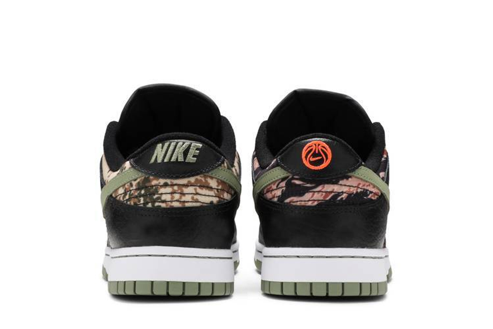 Кроссовки Nike Dunk Low Se "Black Multi-Camo"