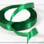 Лента Атласная 1,2см х 28м Сатин (Зеленый)