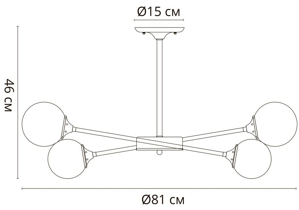 Потолочная люстра Arte Lamp