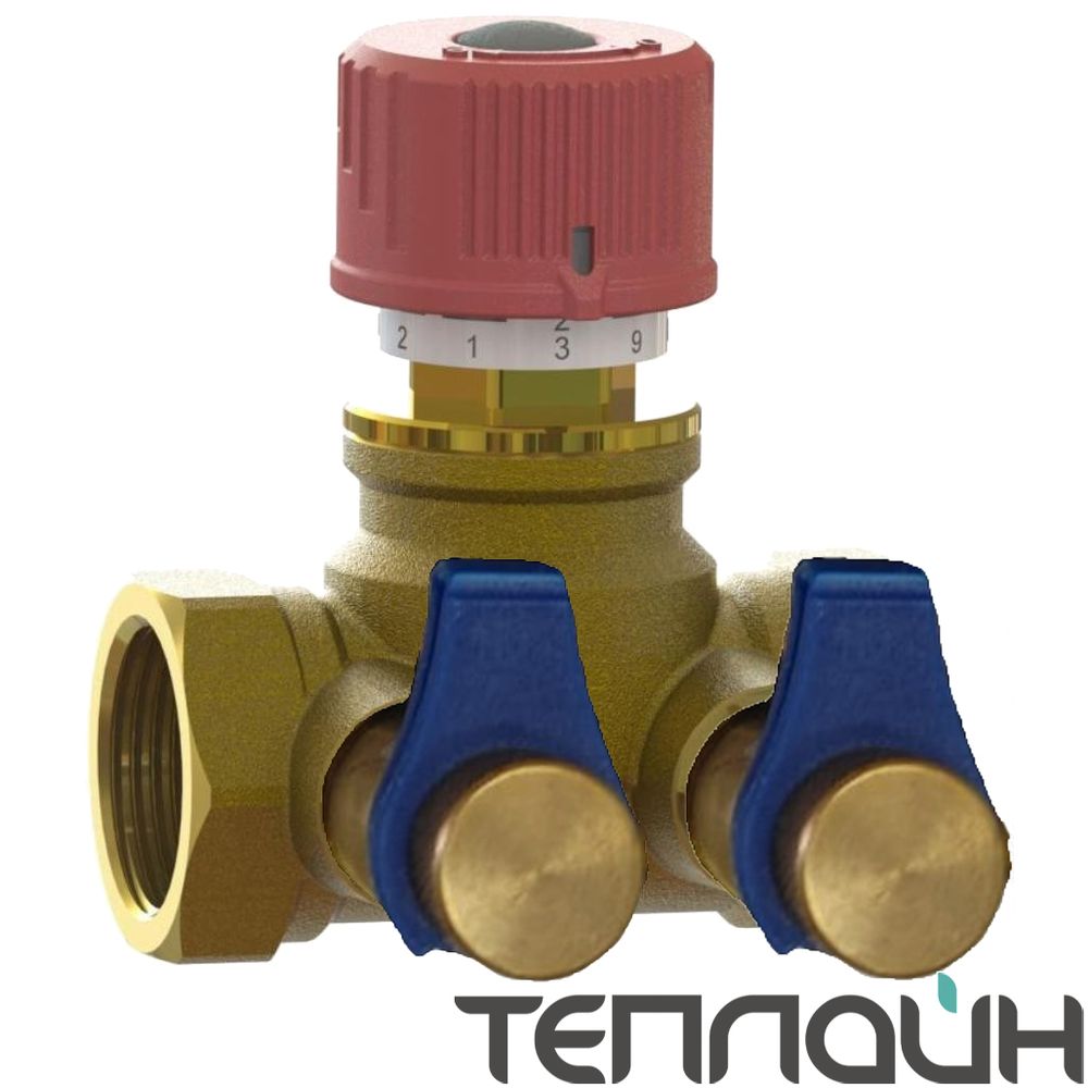 Балансировочный клапан статический БРОЕН V L DN 32 PN 25 резьба/резьба