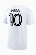 Футболка Fanatics Inter Miami Messi Name and Number - белый