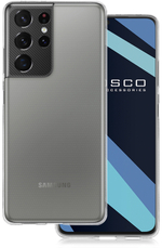 Чехол ROSCO для Samsung Galaxy S21 Ultra оптом (арт. SS-S21U-TPU-TRANSPARENT)