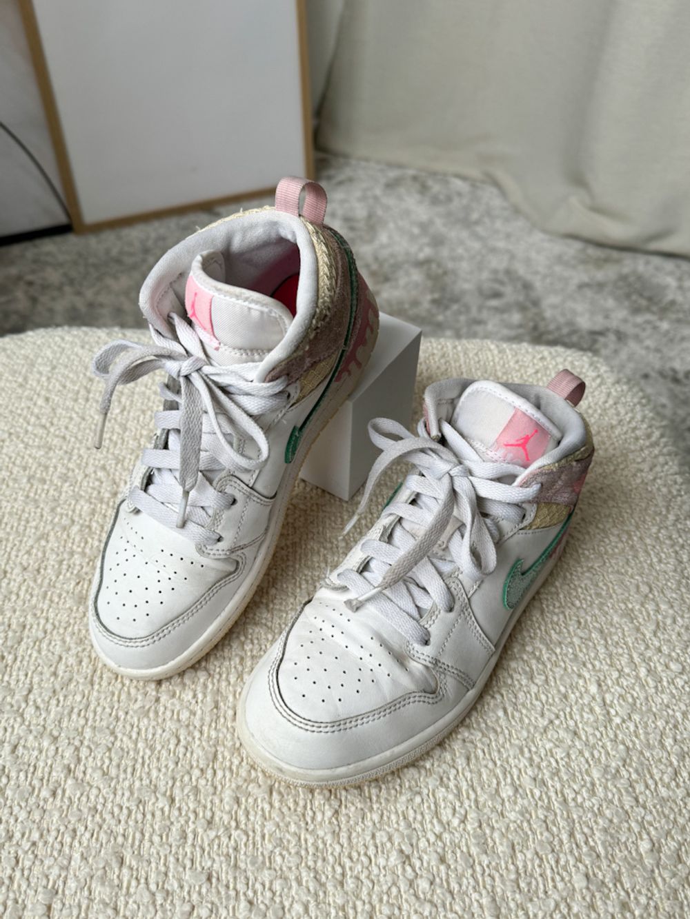 Кожаные кроссовки Nike, 34