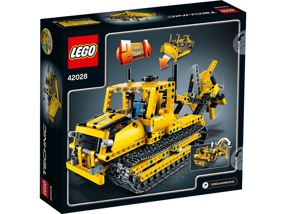 LEGO Technic: Бульдозер 42028 — Bulldozer — Лего Техник