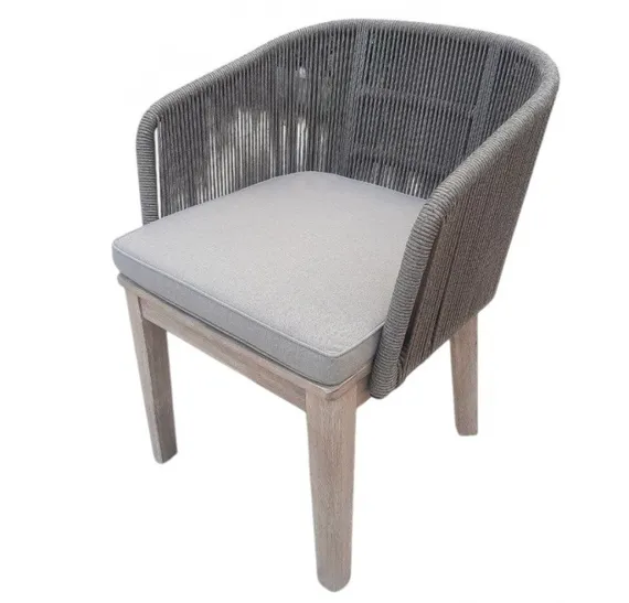 Плетеный стул Flores, массив акации