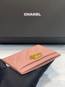 Chanel Boy Card Holder