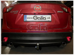 Фаркоп оцинкованный Galia M129A для Mazda CX-5 2012-2017, 2017-(паспорт и сертификат в комплекте)(без электрики)