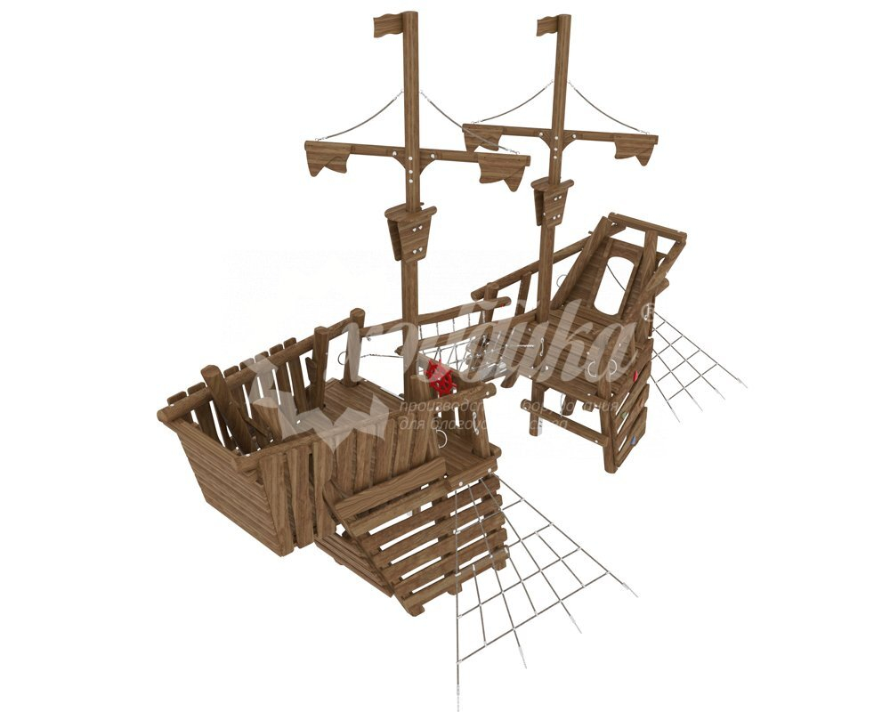 Игровой комплекс ARTWOOD «Корабль Виктория» с мачтами