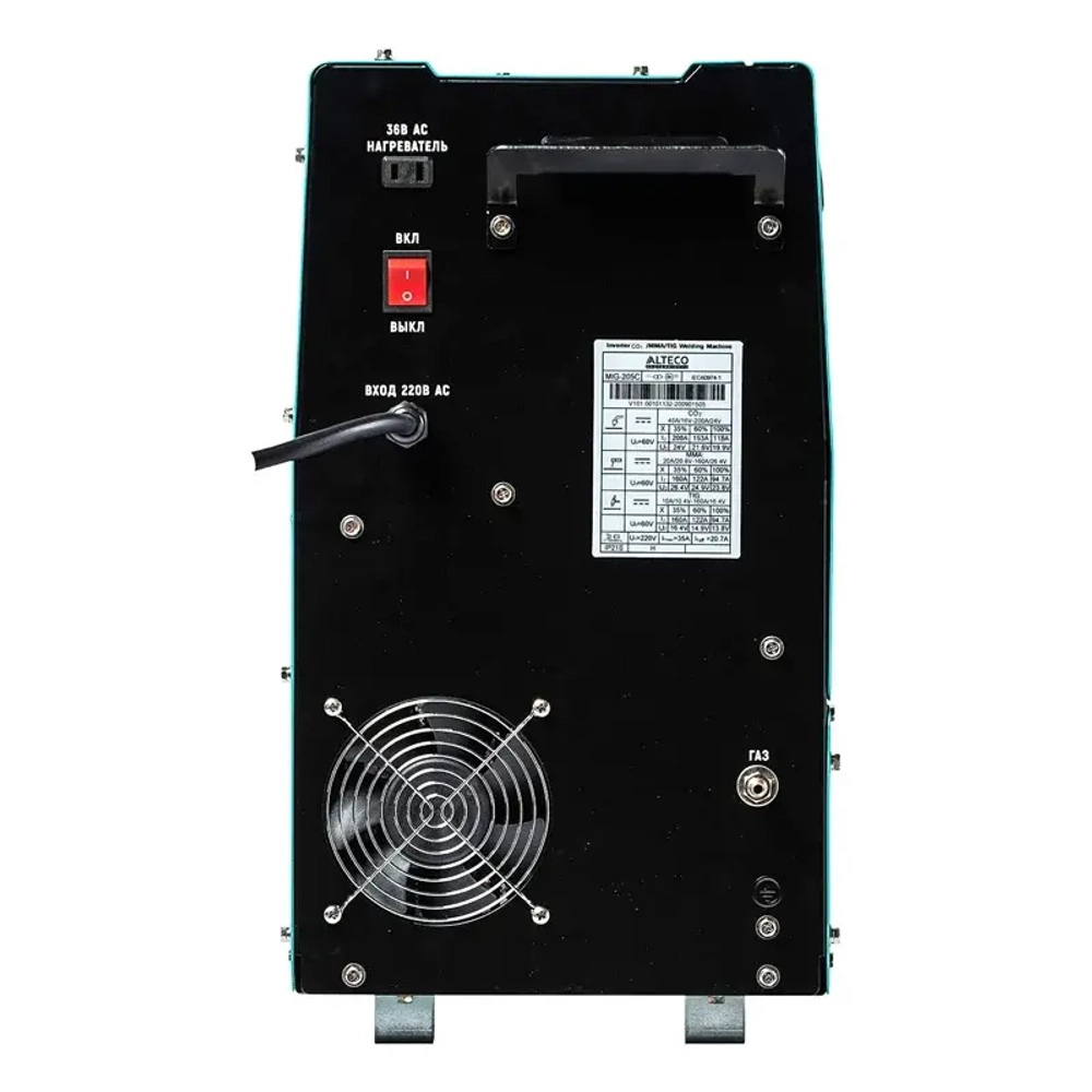 ALTECO MIG205C инверторный сварочный полуавтомат 9773