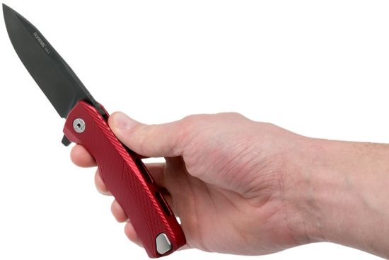 Складной нож Lion Steel "ROK-A RB" L/ROK A RB c клинком из стали Böhler M390 Microclean®, рукоять ERGAL