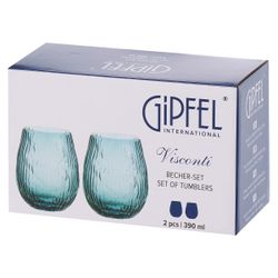 Набор стаканов Gipfel Visconti 52626 390 мл 2 предмета