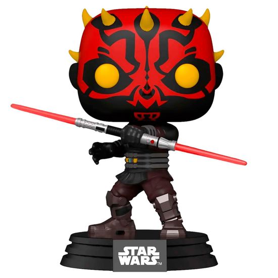 Фигурка Funko POP! Bobble Star Wars Clone Wars Darth Maul (410) 52025 / Фигурка Фанко ПОП! по мотивам вселенной "Звёздные войны", Дарт Мол