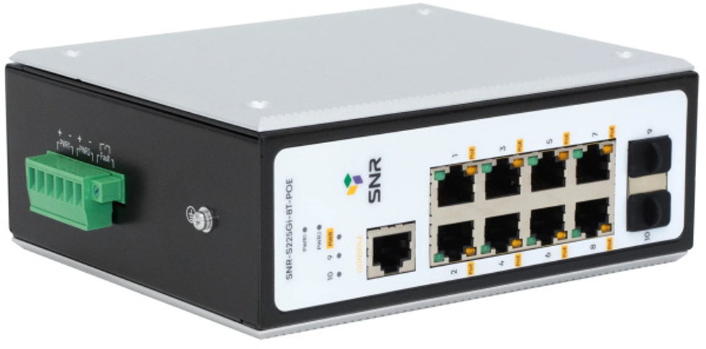 Коммутатор управляемый SNR SNR-S225Gi-8T-POE
