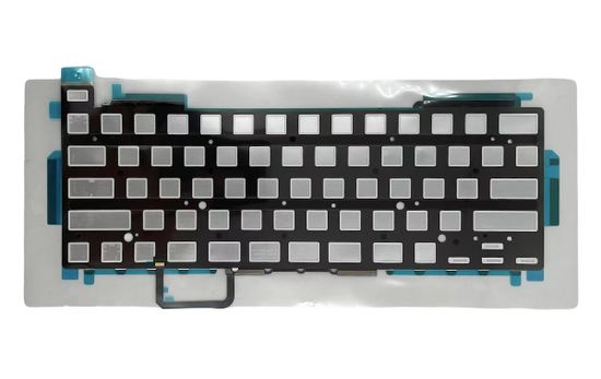 Подсветка клавиатуры USA для MacBook Pro 13 Retina A2251 Mid 2020 (Прямой Enter)