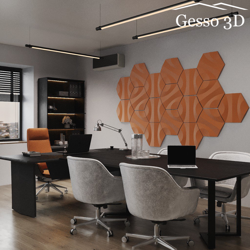 Гипсовая 3D панель Florida