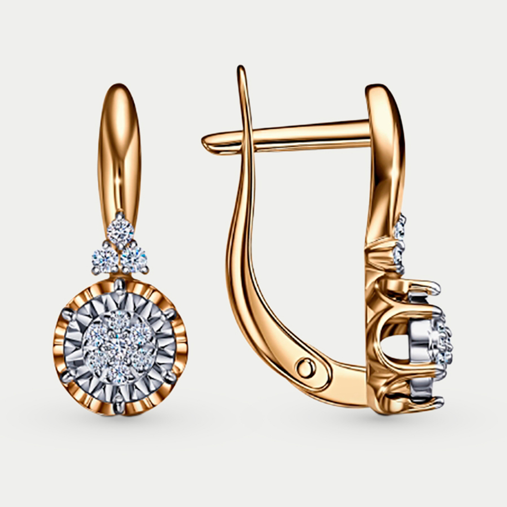 Серьги золотые