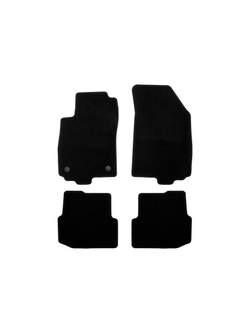 Коврики в салон для CHEVROLET Aveo 2011-2015, седан, хэтчбек, 4 шт. (текстиль) KLEVER01081801200K