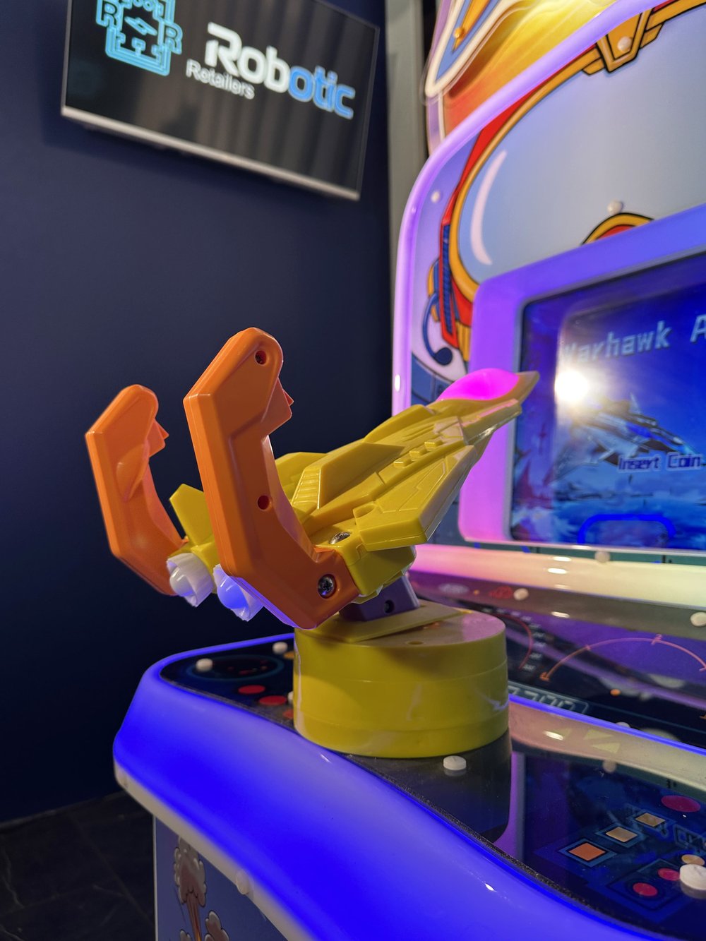 Детский игровой аппарат стрелялка «Самолет»