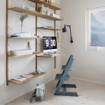 Стульчик для кормления Stokke Tripp Trapp Бук (Fjord Blue)