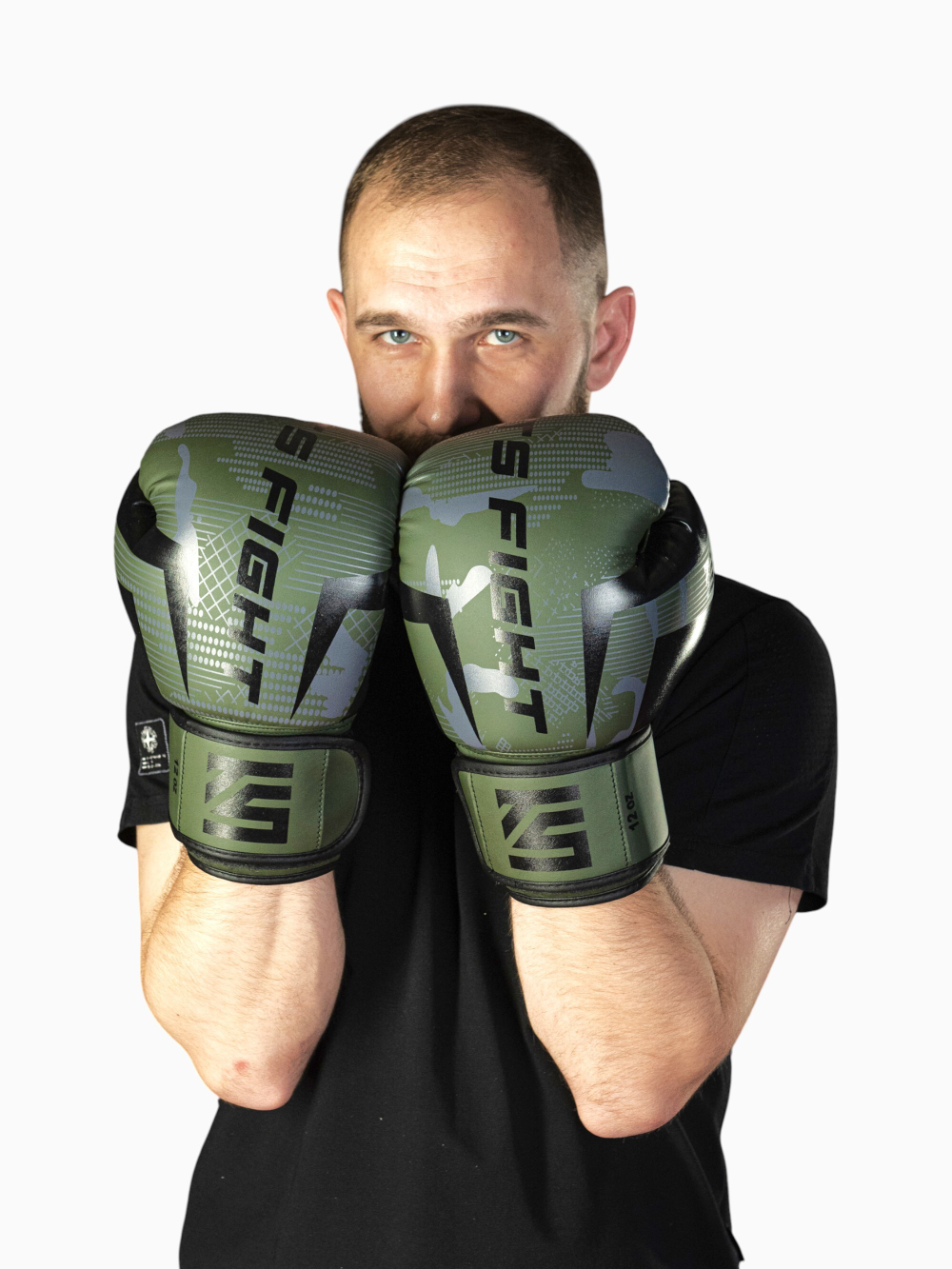 Перчатки для бокса Tomorrow Star Warrior Green Black