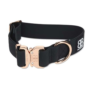 Ошейник Billowthane Combat ROSE GOLD 4 см BullyBillows