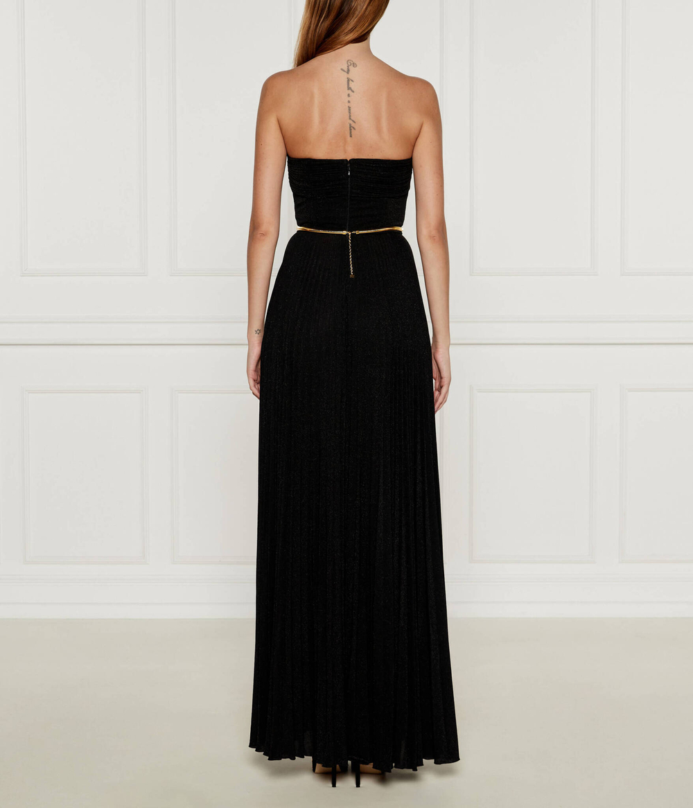 Платье с ремешком Elisabetta Franchi - черный(AB62847E2)