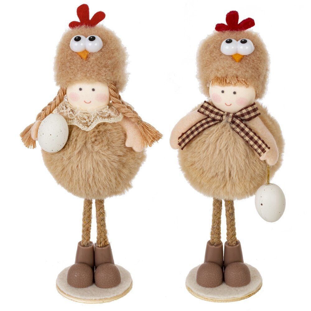 GAEM Фигурка декоративная "Девочка/Мальчик" (блок 12шт), L6 W5,5 H17 см, 2в.