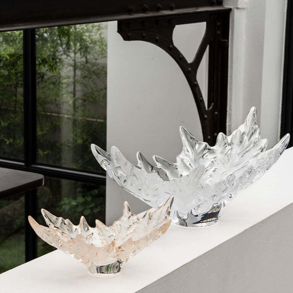 Чаша для фруктов Lalique Champs-Elysees прозрачная, 46 см