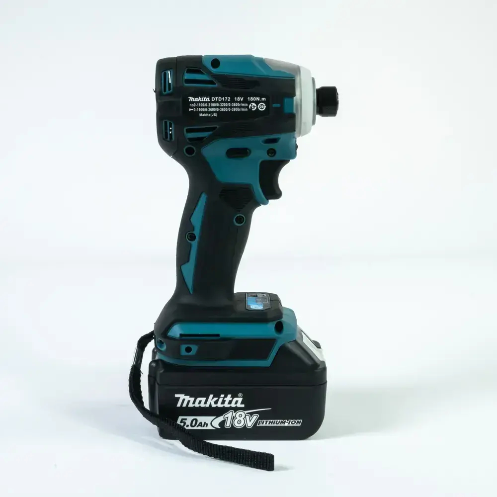 Makita, винтоверт аккумуляторный, от аккумулятора, 18 В, 180 Нм, 2 акб